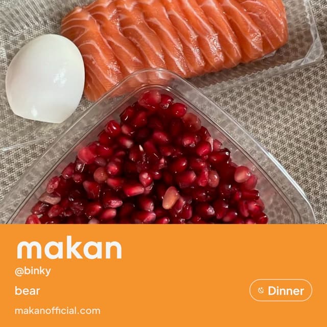 Tuna crispy rice on Makan