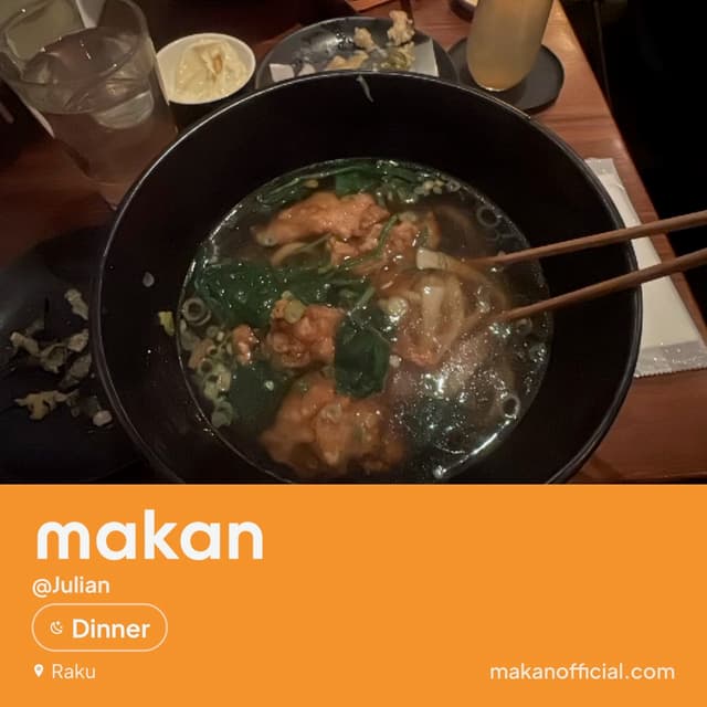 Ribs and truffle fries on Makan