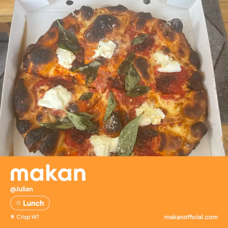 Lunch at Crisp W1 — shared on Makan